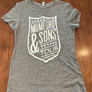 Mumford & Sons concert tee